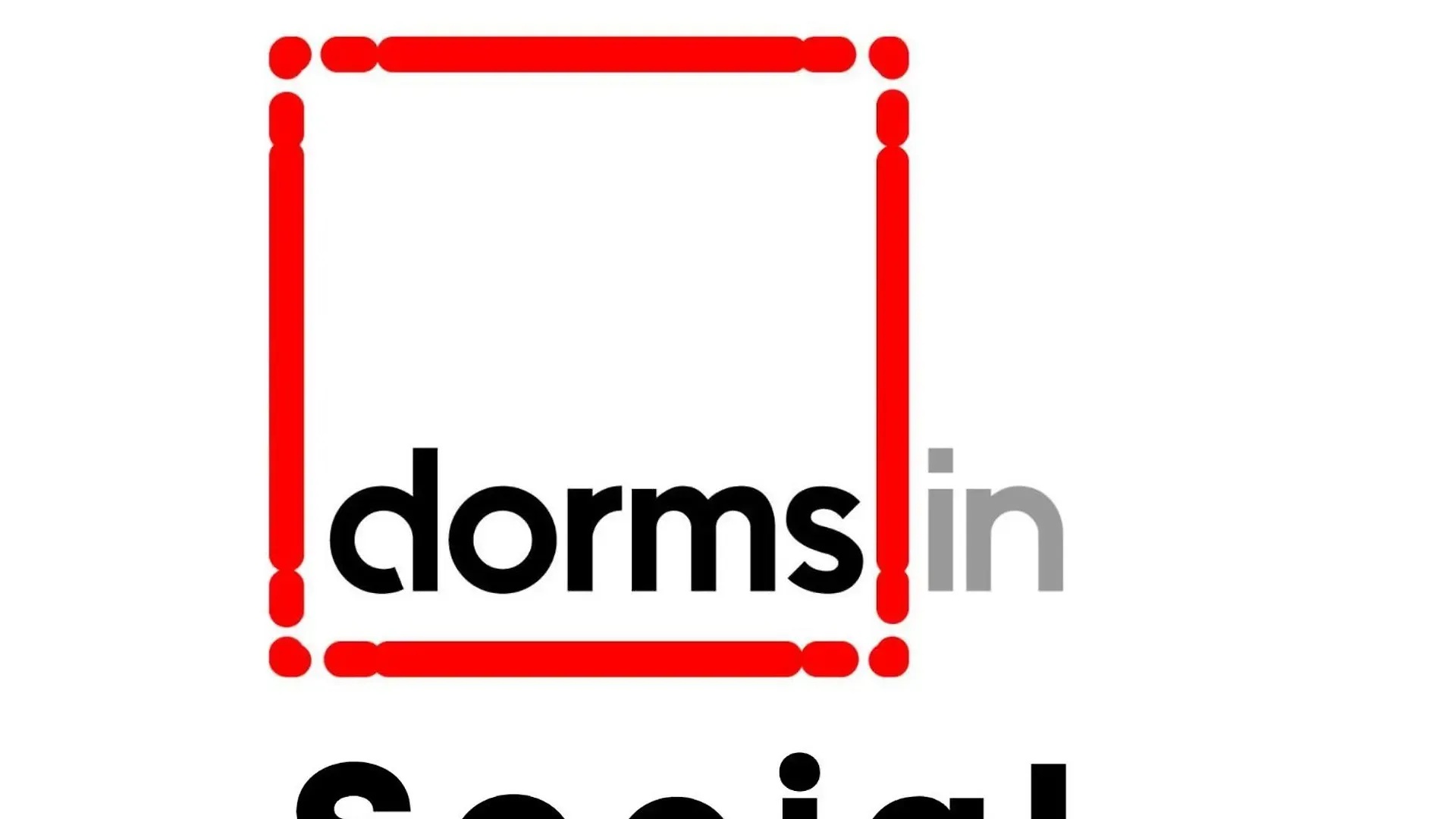 Dormsin Social bar and central lounge area